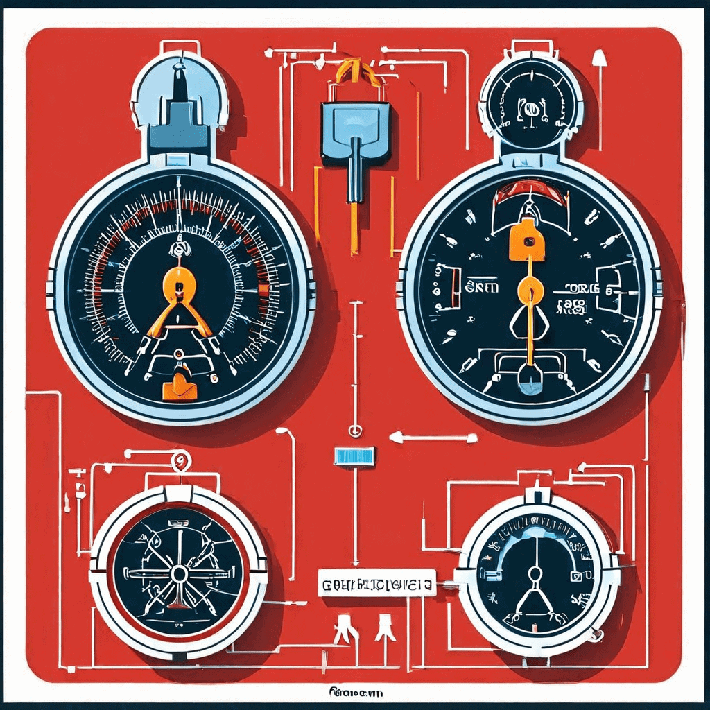주요 감지 기술들의 작동 메커니즘과 정확도 수준을 측정 게이지와 아이콘을 활용하여 나란히 비교하고 있는 대조 다이어그램입니다.