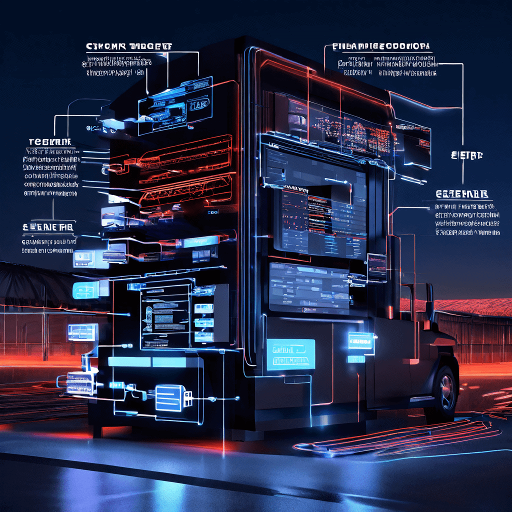 차량 단말기와 노변 장비 간의 통신 프로토콜 스택을 계층별 데이터 교환 구조로 설명하는 네트워크 구성도입니다.