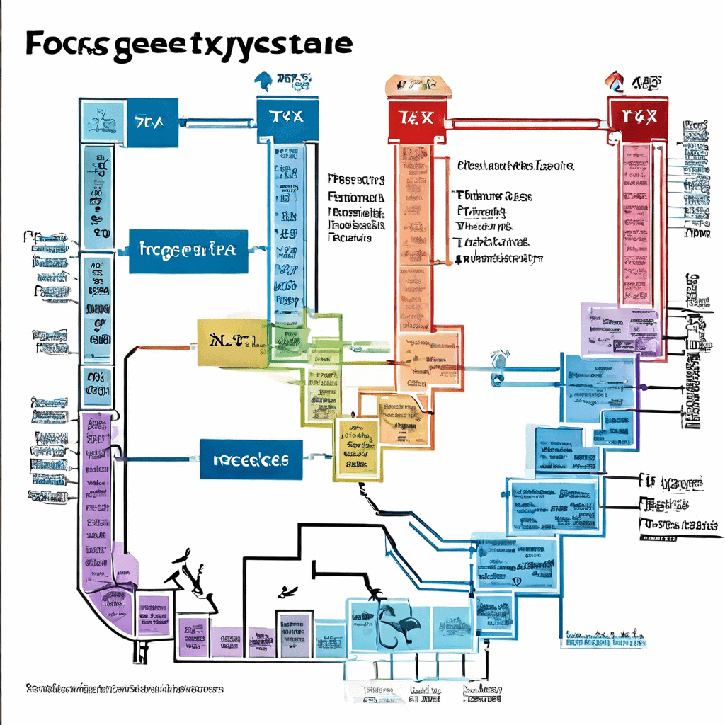 이 문서의 2번째 이미지는 소득 구간이 높아질수록 적용되는 세율이 단계적으로 상승하는 누진세의 원리를 한눈에 보여주는 상세한 흐름도입니다.
