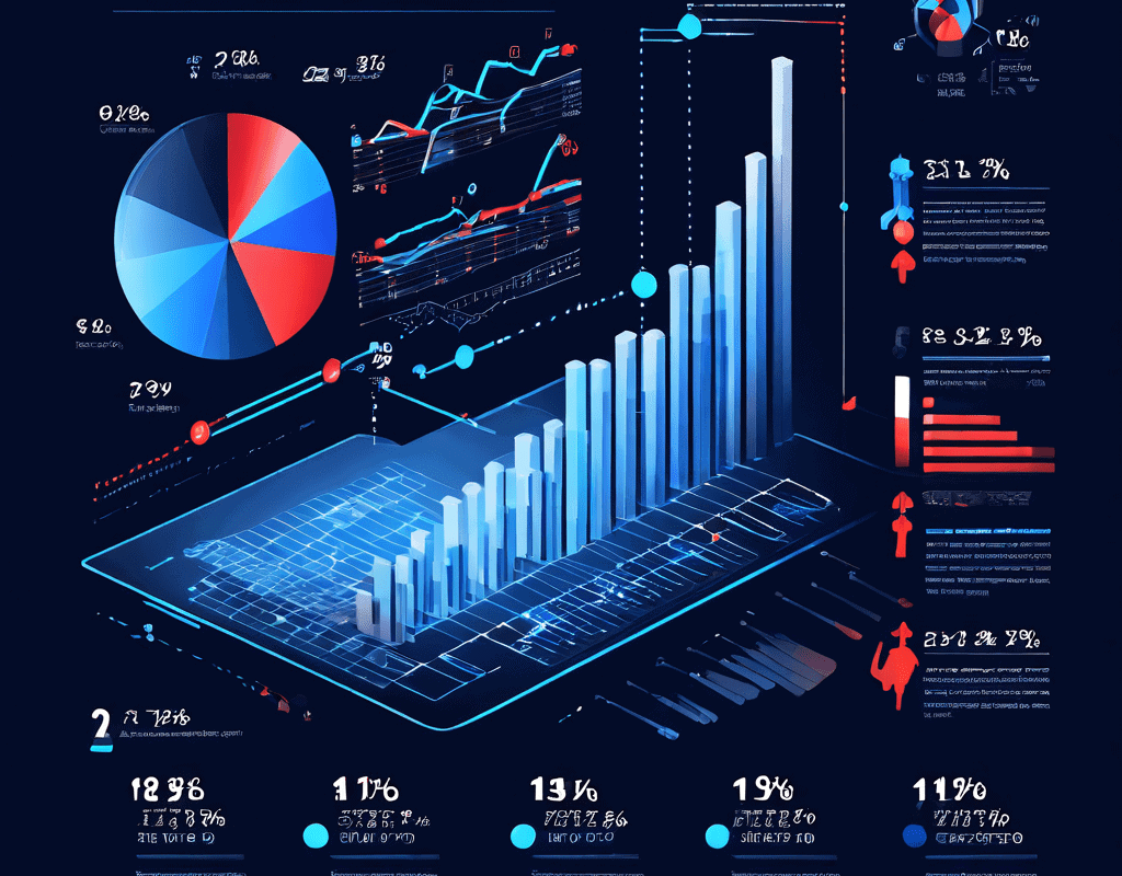 무료 백서와 사용자 데이터의 교환을 개념적으로 보여주며, 해당 거래의 경제적 가치를 설명하는 차트와 그래프가 포함된 인포그래픽 이미지입니다.