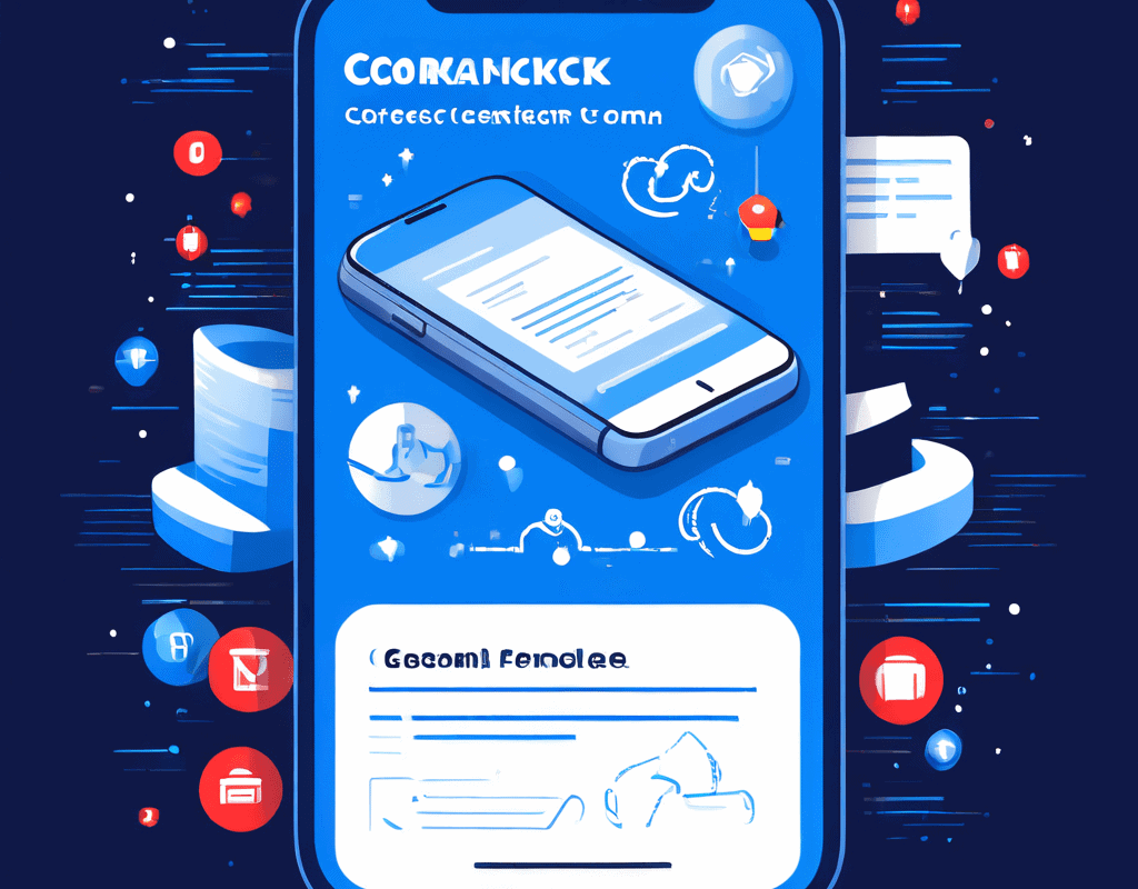 보험 가입 서류에서 마케팅 동의 항목에 체크하는 것이 스팸 전화 아이콘으로 가득 찬 스마트폰 화면으로 이어지는 과정을 시각적으로 표현한 인포그래픽입니다.