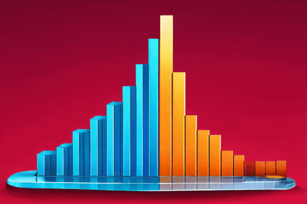 직원 보너스 풀이 축소되는 그래프와 경영진 급여 곡선이 상승하는 대비되는 구조를 보여주며 기업 내 임금 격차 현상을 설명하는 차트 이미지입니다.