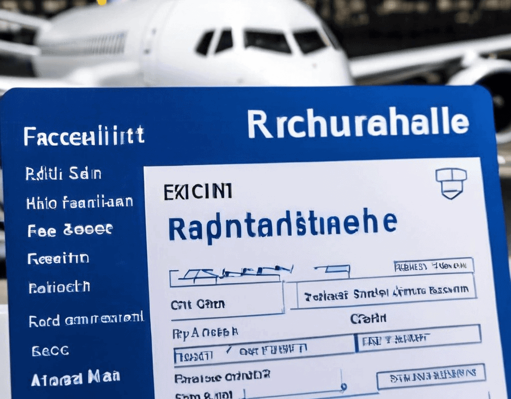 항공권의 승객 이름 필드가 잠겨 있어 수정이 불가능한 디지털 시스템 다이어그램으로, 주변의 차단된 다양한 사기 시도로부터 안전하게 보호되는 모습을 보여줍니다.